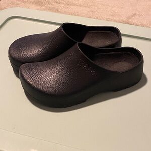 Black Birkenstock Super-Birkis Clogs
